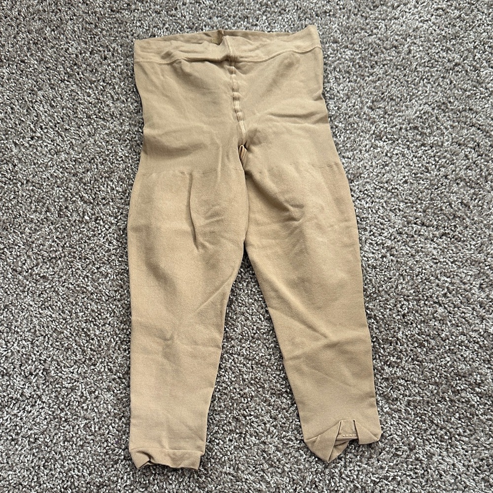 Chic Tan High-Waisted Leggings